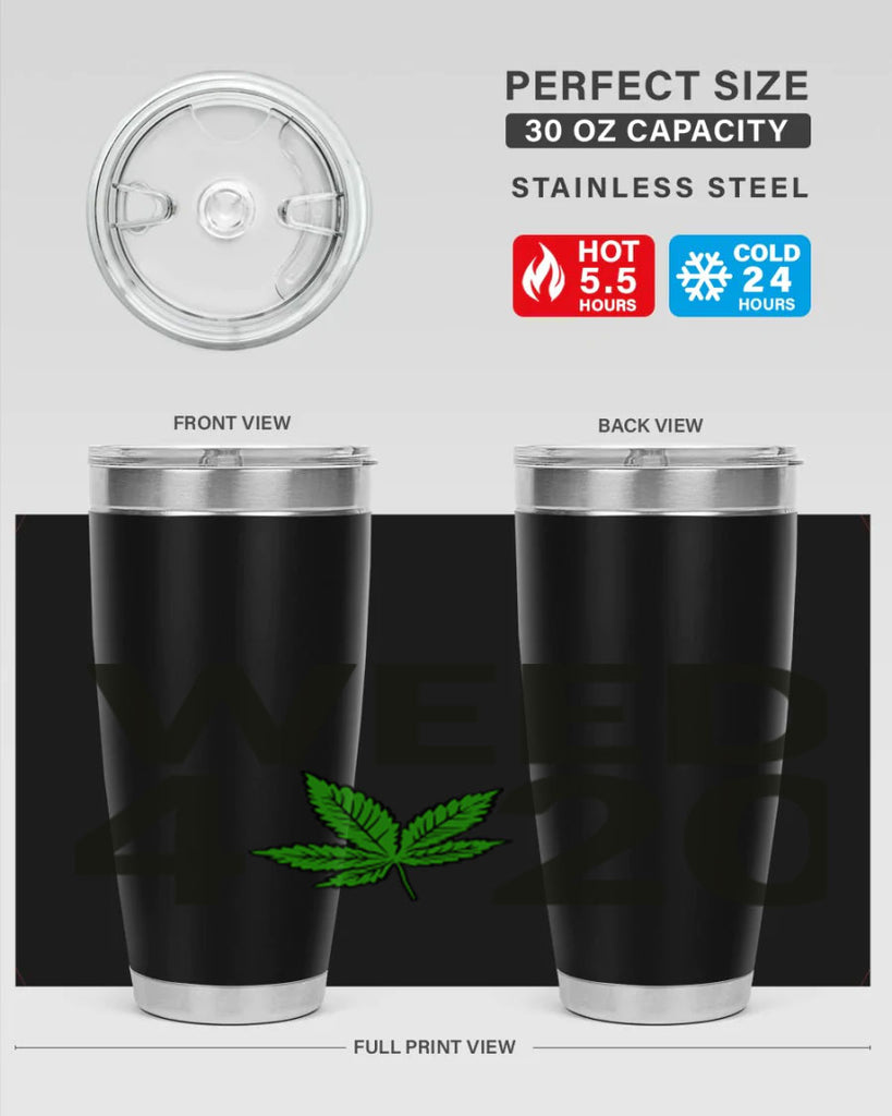 weed 420 282#- marijuana- Tumbler