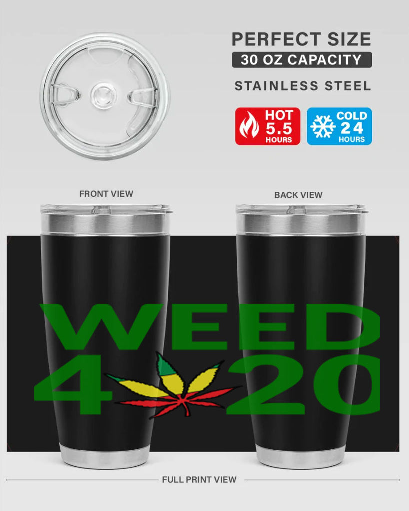weed 420 cannabis 281#- marijuana- Tumbler