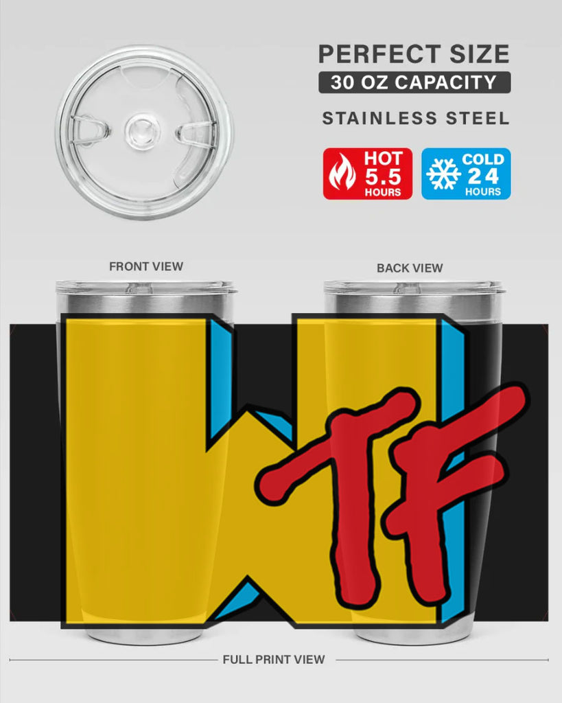 wtf 8#- black words phrases- Cotton Tank