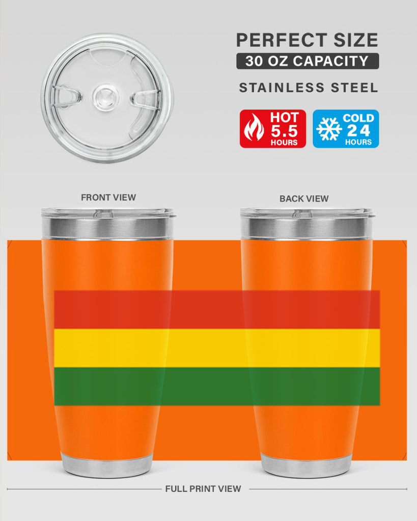Bolivia 177#- world flags- Tumbler