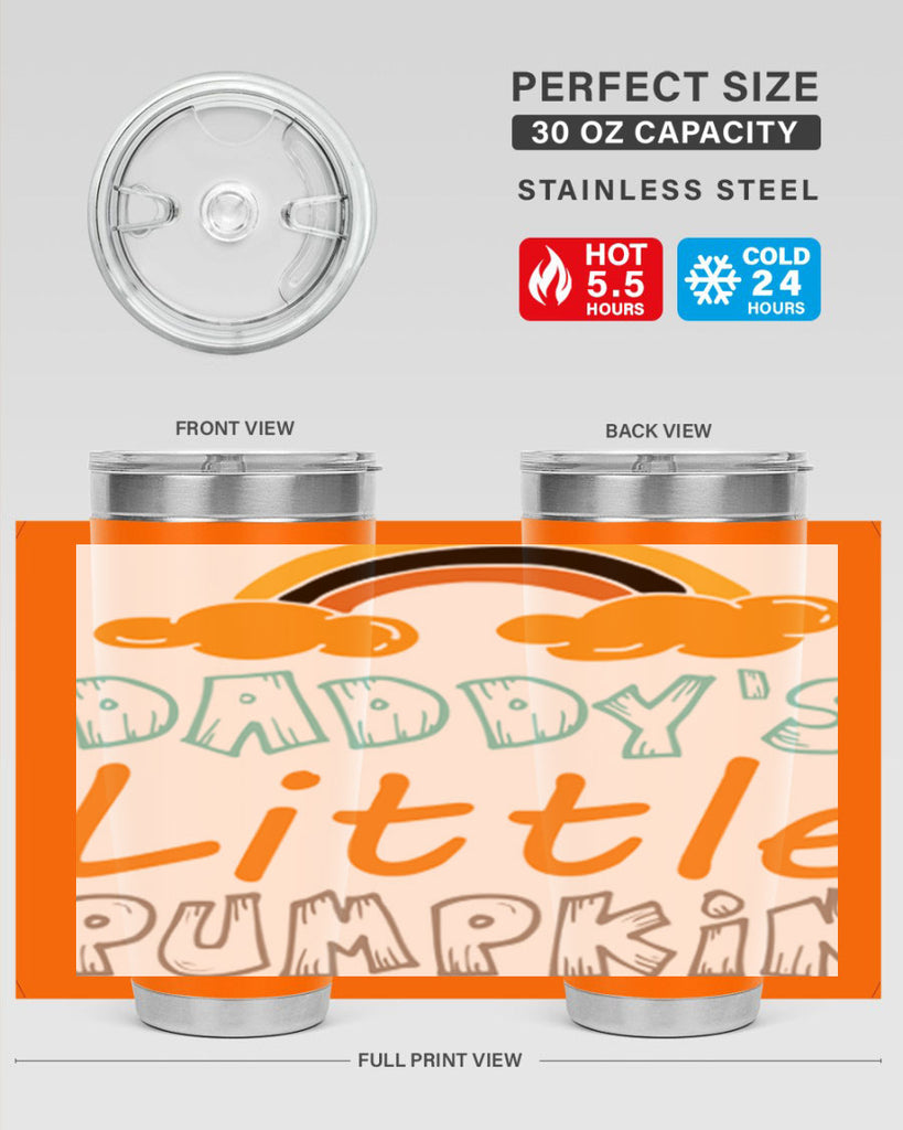 DaddysLittlePumpkindesign 70#- fall- Tumbler