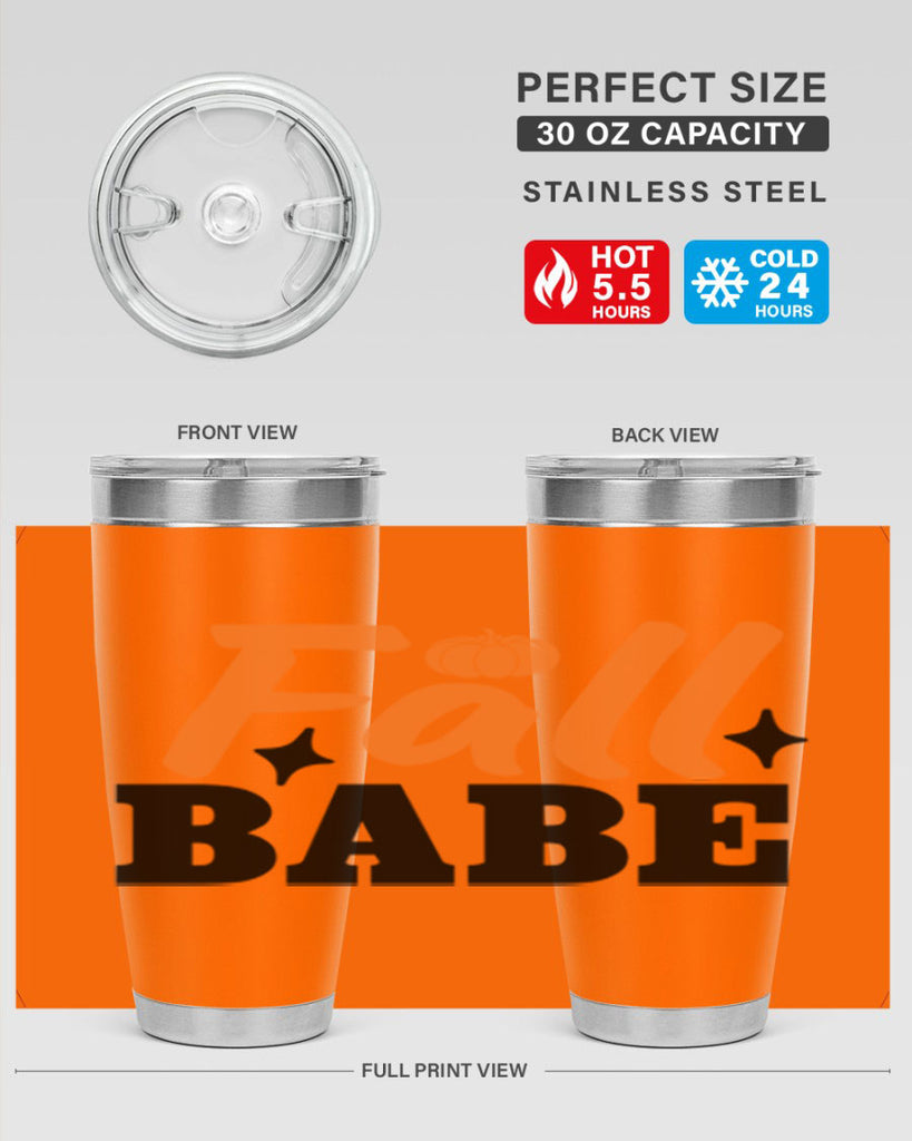 Fall Babe 89#- fall- Tumbler