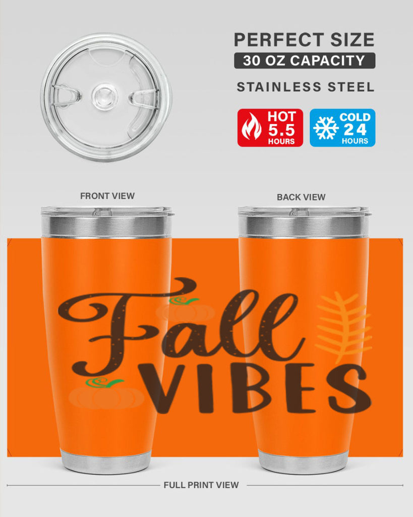 Fallvibes 163#- fall- Tumbler