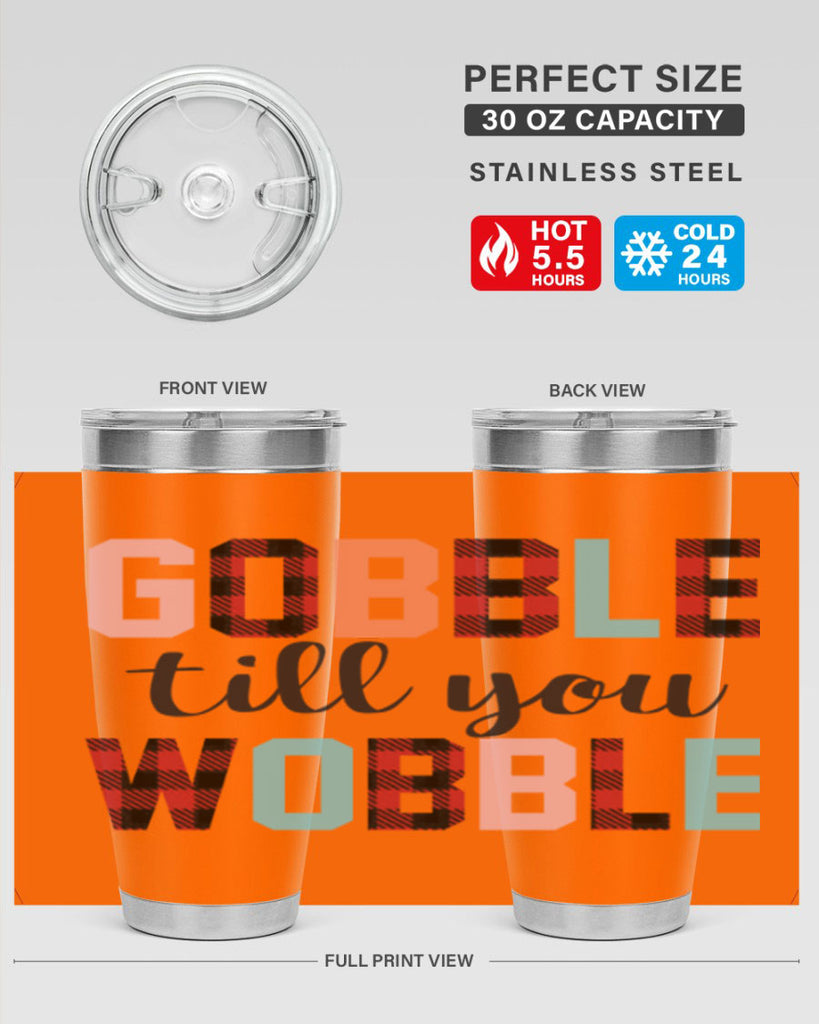 Gobble Till You Wobble 203#- fall- Tumbler