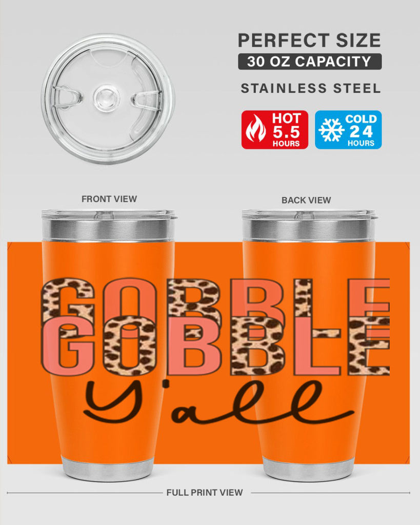 Gobble gobble yall 200#- fall- Tumbler