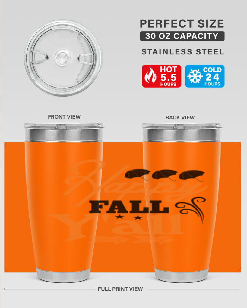 Happy Fall Yall 234#- fall- Tumbler