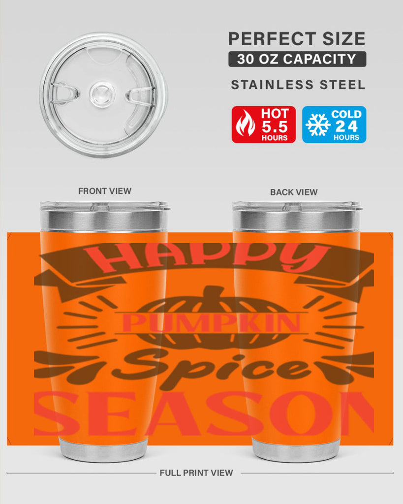 Happy Pumpkin Spice Season 246#- fall- Tumbler