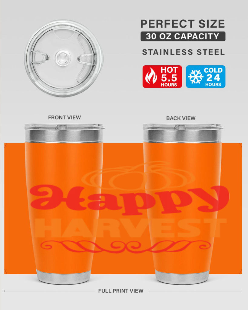 HappyHarvest 256#- fall- Tumbler