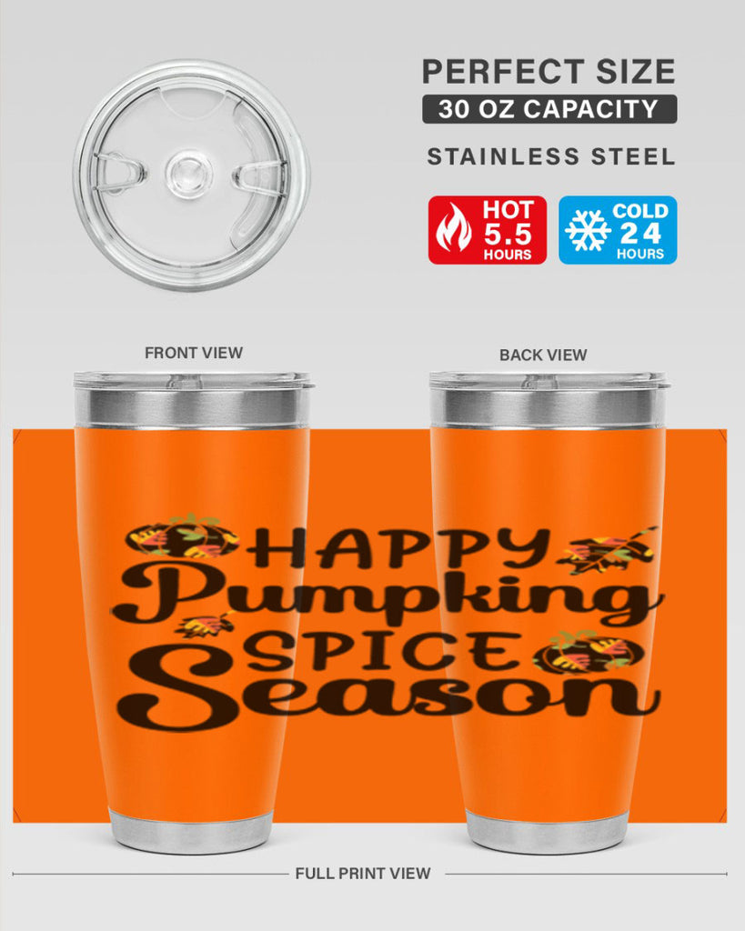Happypumpkinspiceseason 258#- fall- Tumbler
