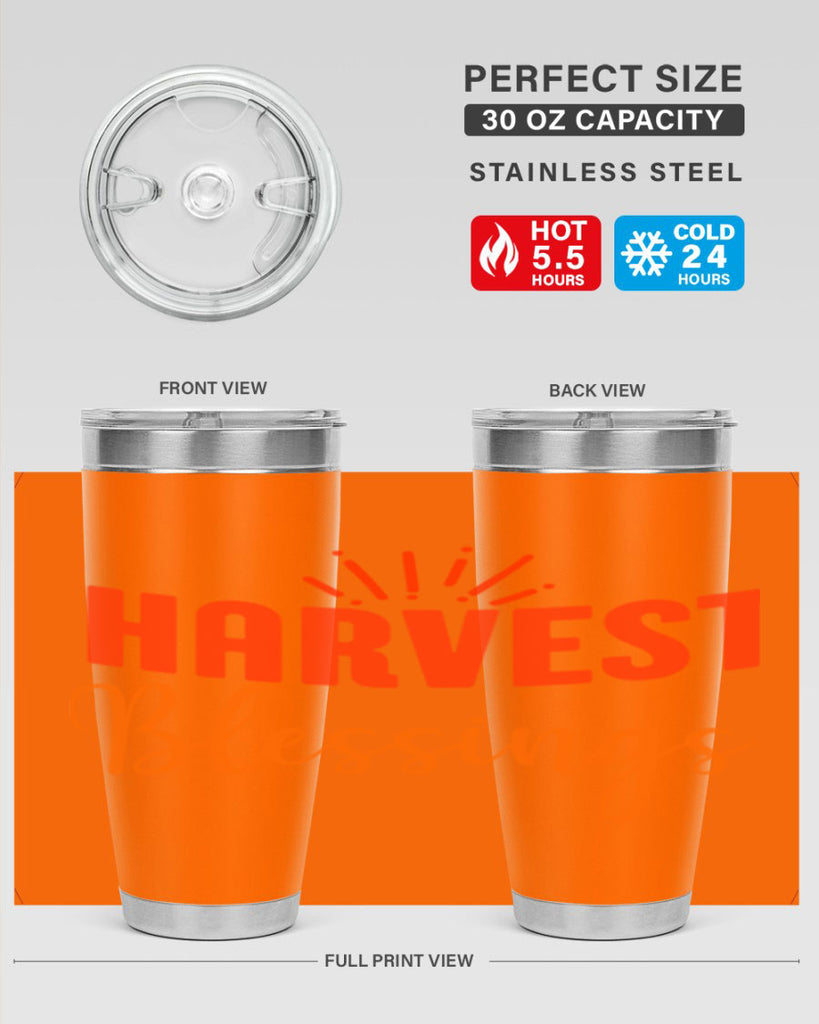 Harvest Blessings Design 264#- fall- Tumbler