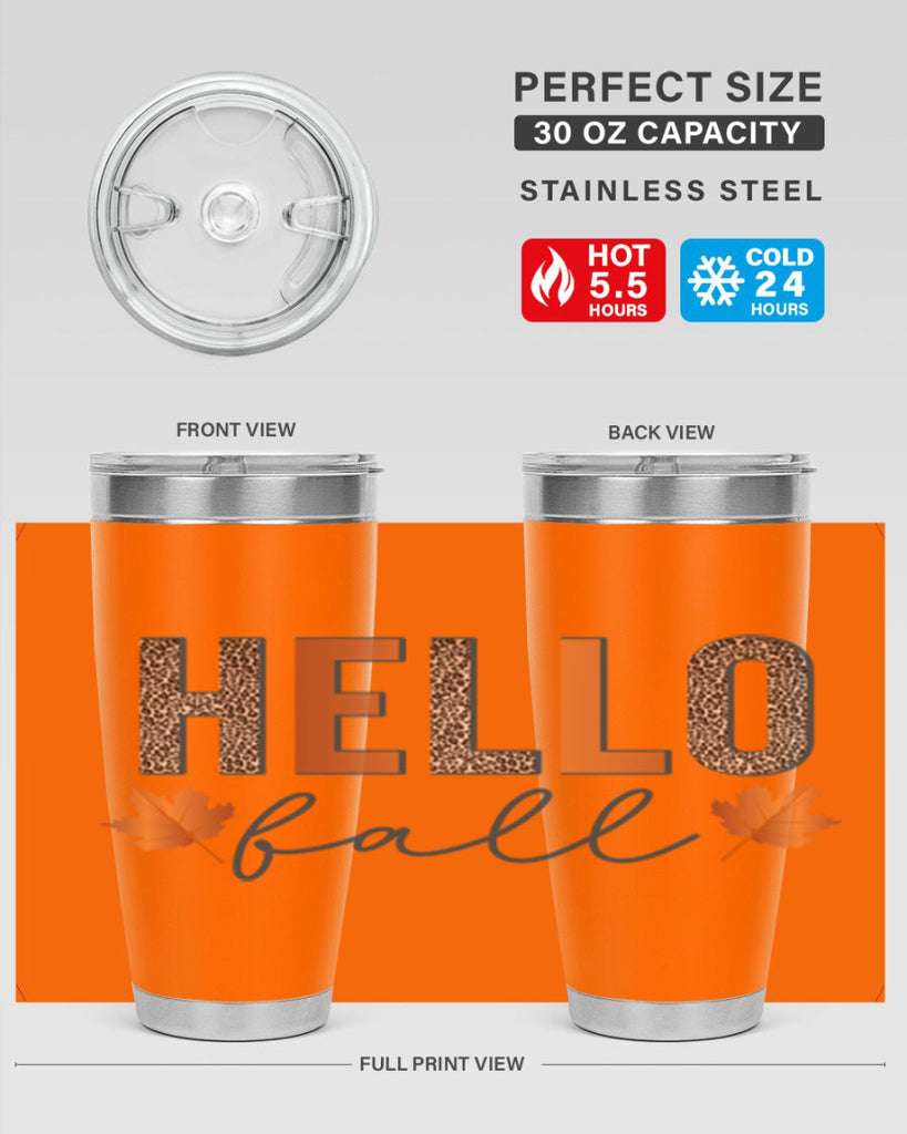 Hello Fall 272#- fall- Tumbler