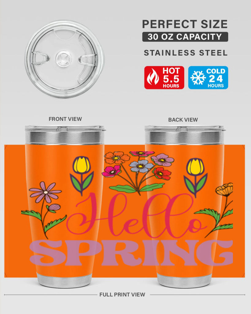 Hello Spring  233#- spring- Tumbler