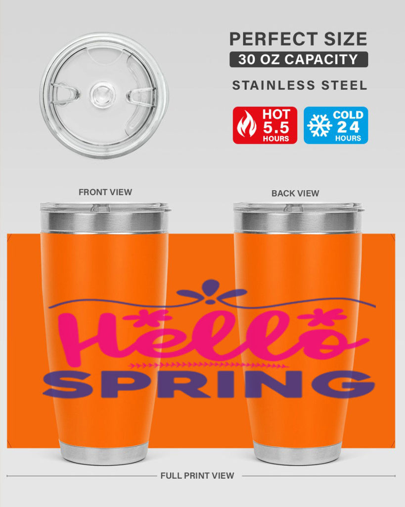 Hello Spring 212#- spring- Tumbler