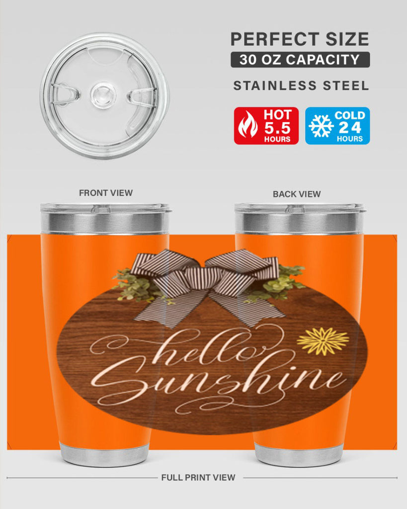 Hello Spring Lettering Mockup200#- spring- Tumbler
