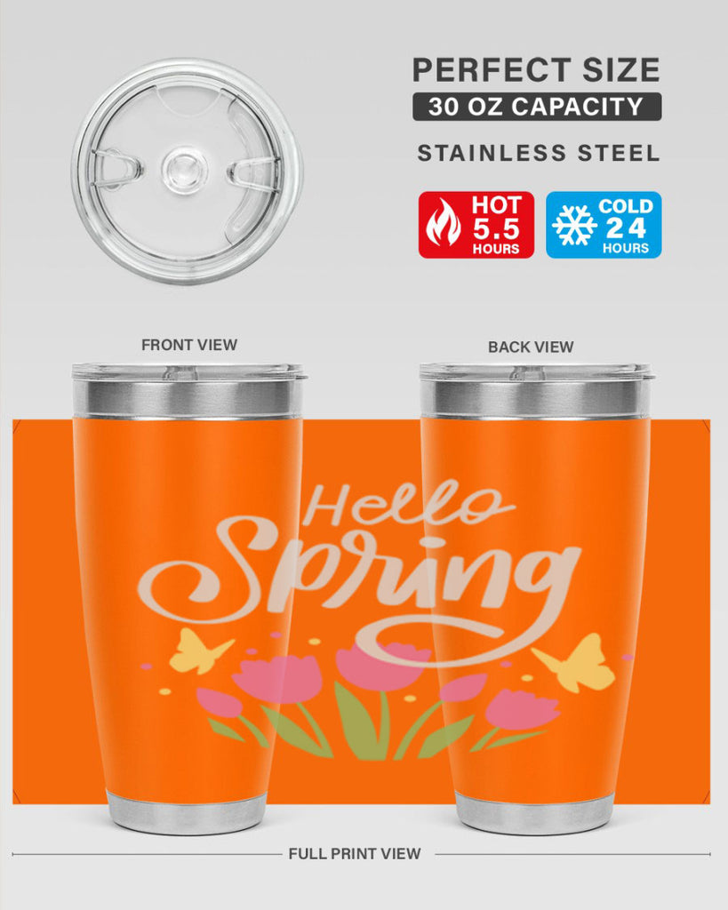 Hello spring214#- spring- Tumbler