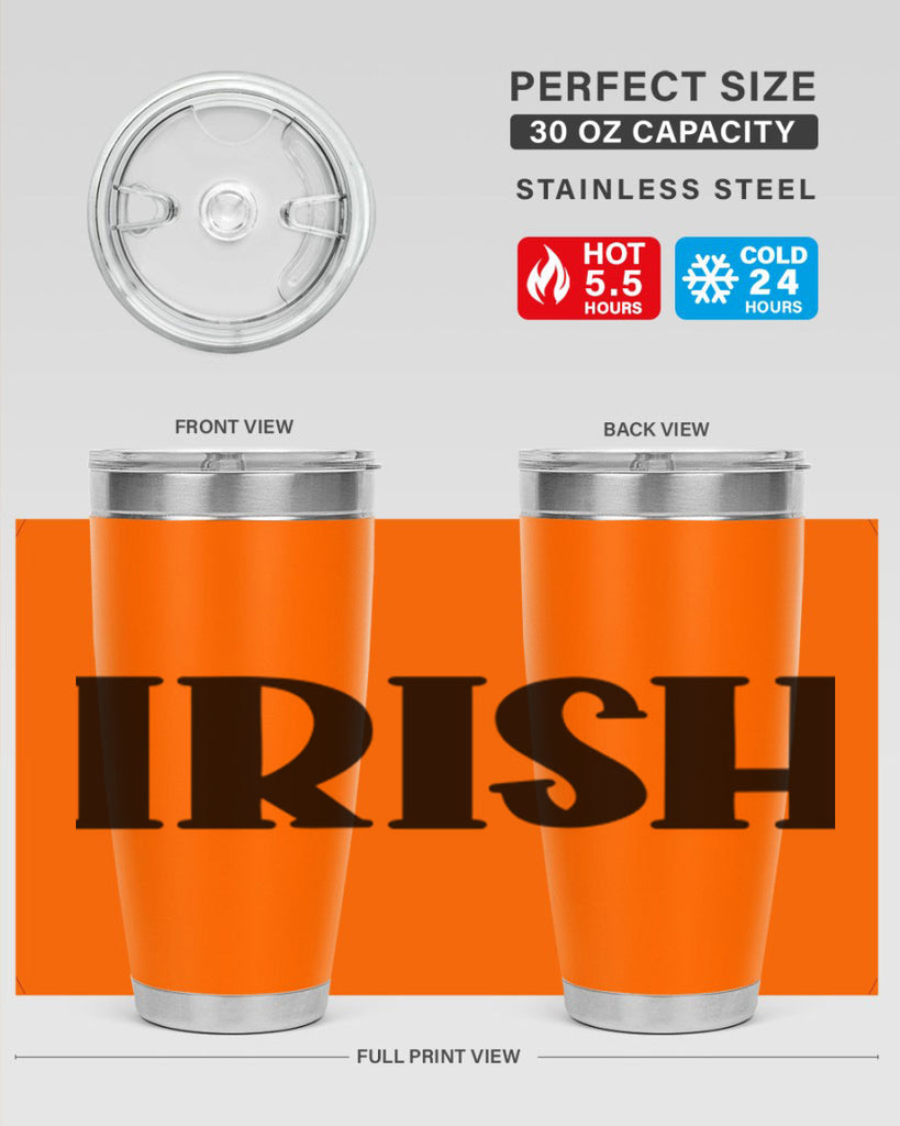Irish Style 77#- St Patricks Day- Tumbler