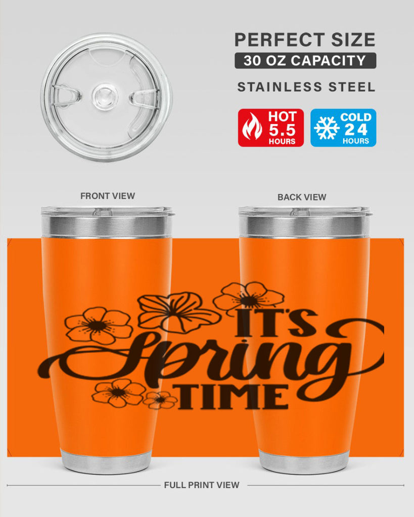 PNG_It's Spring Time394#- spring- Tumbler