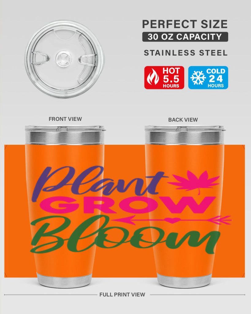 Plant Grow Bloom 389#- spring- Tumbler