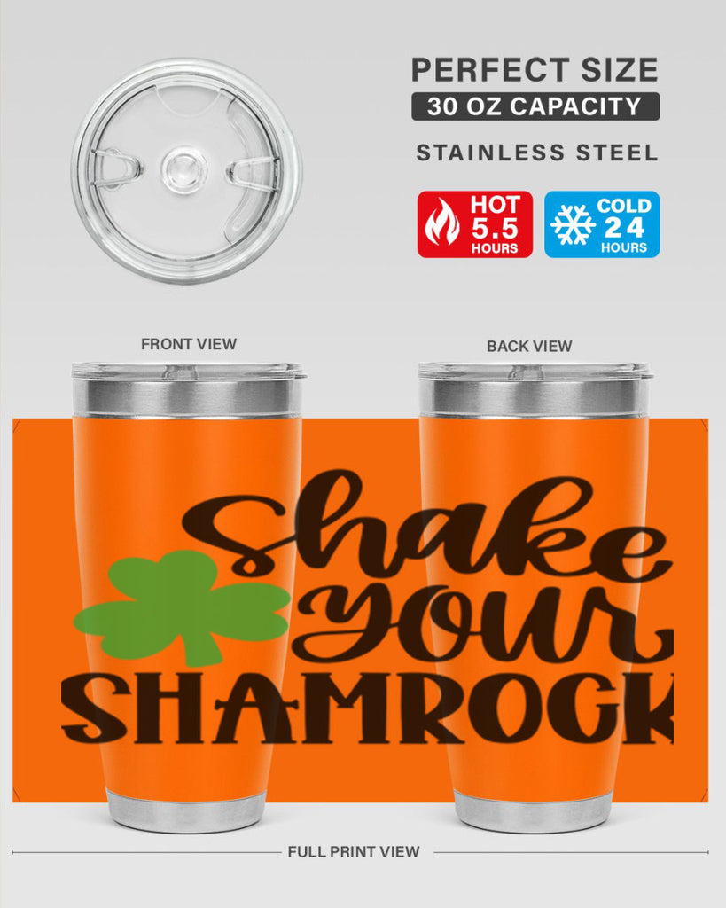 Shake Your Shamrock Style 33#- St Patricks Day- Tumbler