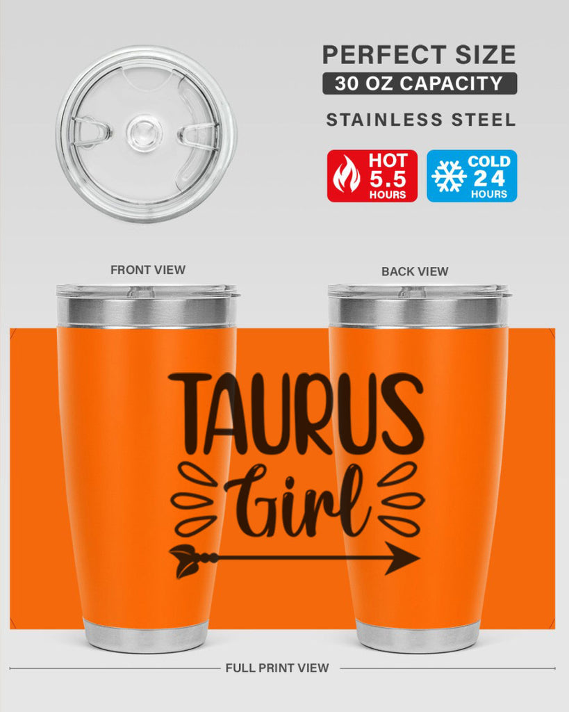 Taurus girl 500#- zodiac- Tumbler