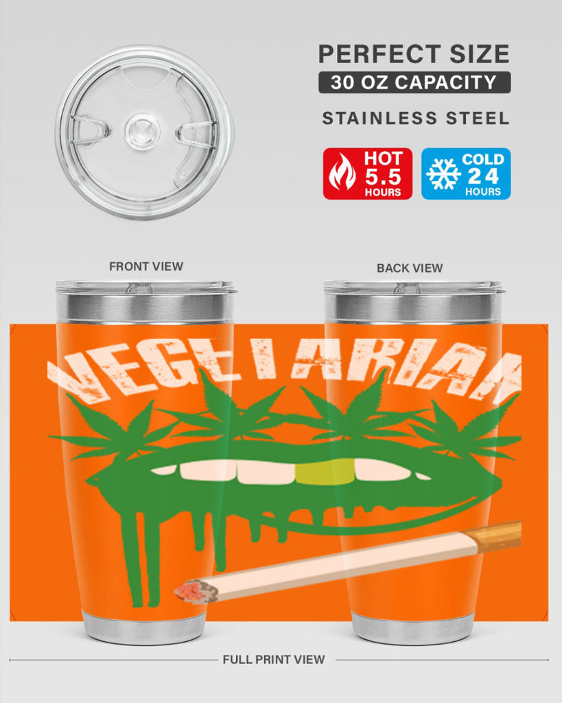 Vegetarian 270#- marijuana- Tumbler
