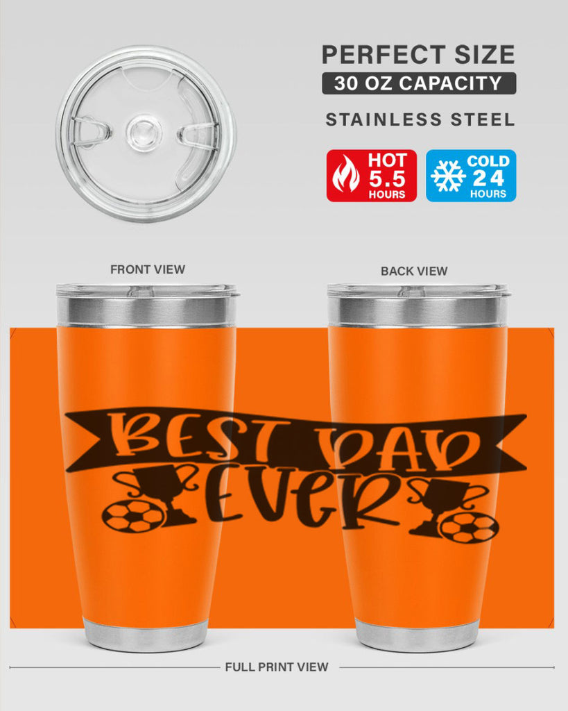 best dad ever 73#- fathers day- Tumbler