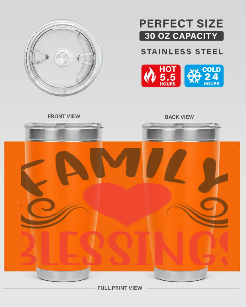 family blessings 169#- fall- Tumbler