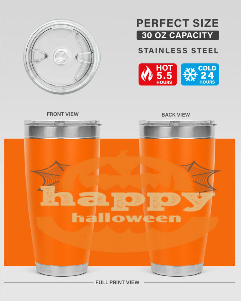 happy halloween 153#- halloween- Tumbler