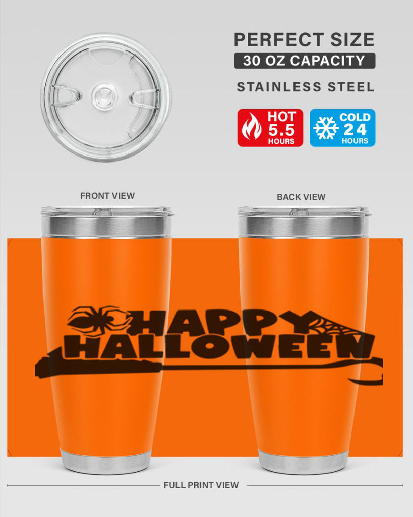 happy halloween 66#- halloween- Tumbler