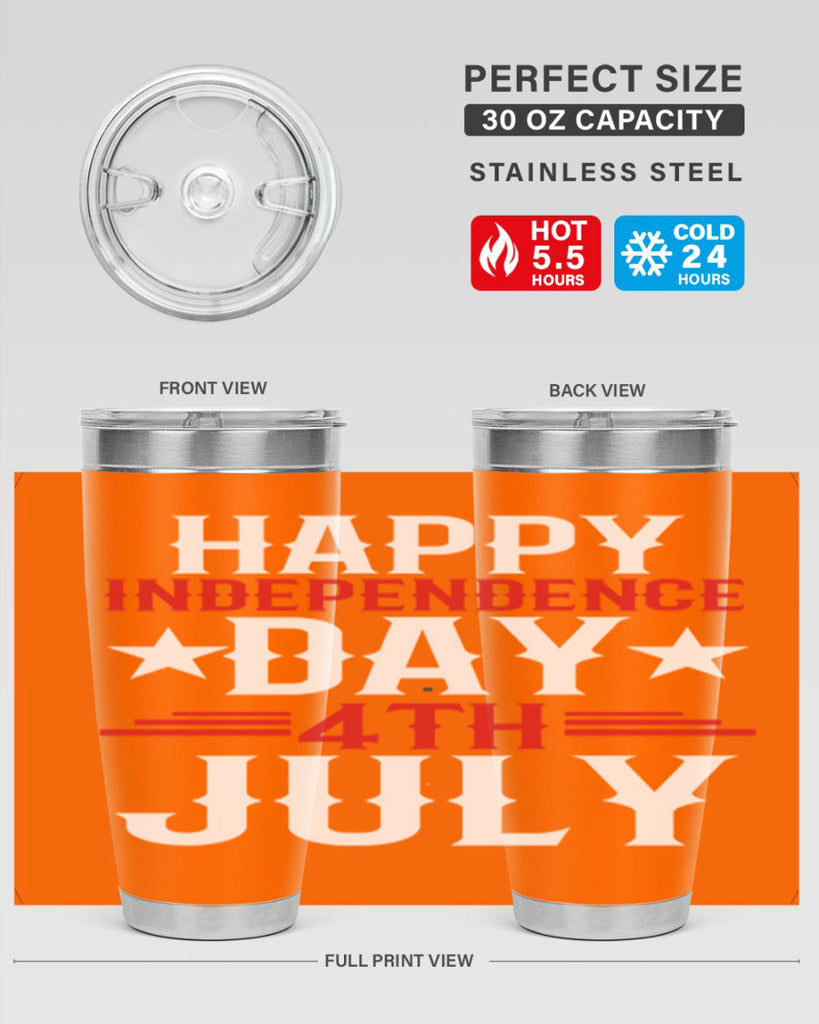happy independence day th july Style 104#- Fourt Of July- Tumbler