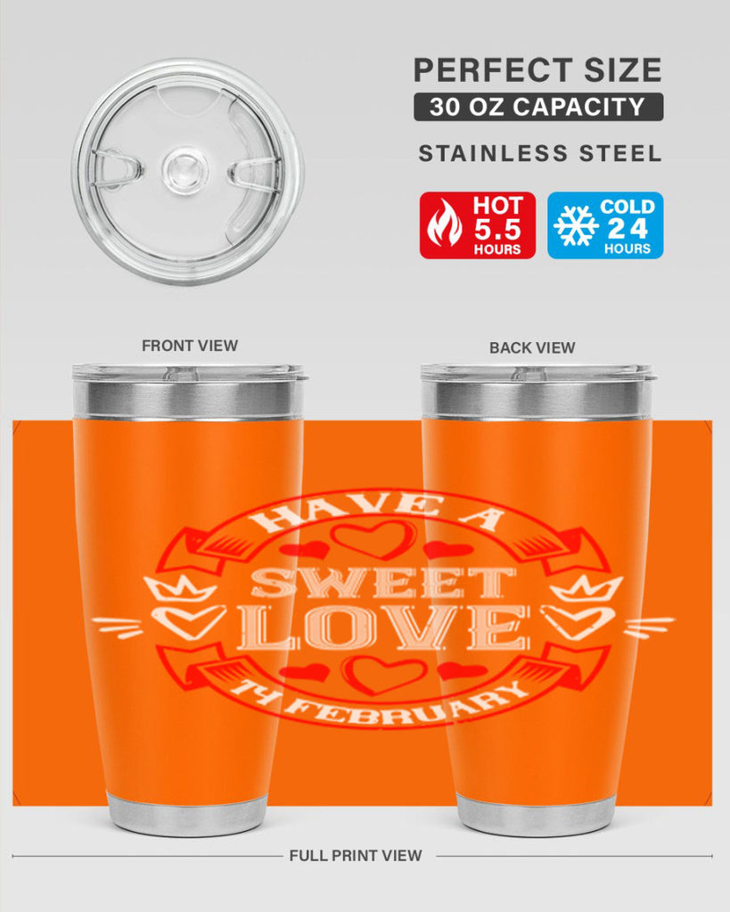 have a sweet love february 58#- valentines day- Tumbler