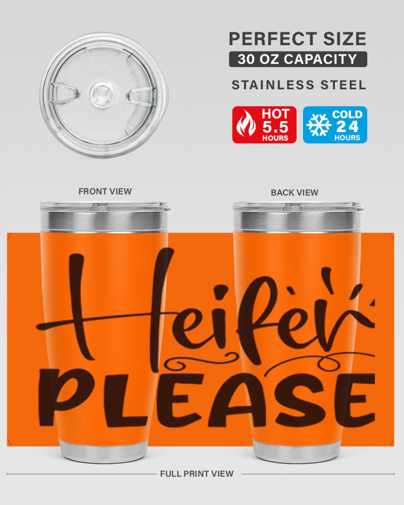 heifer please 91#- kitchen- Tumbler