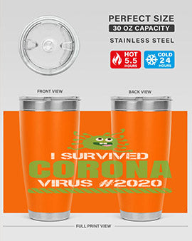 i survived coronavirus Style 33#- corona virus- Tumbler