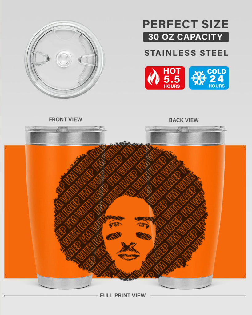 imwithkaep 24#- black men - boys- tumbler