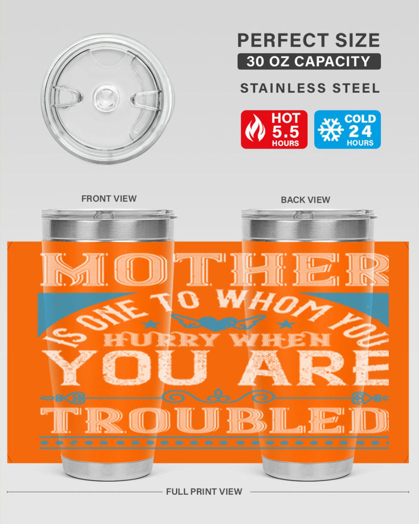 mother is one to whom 67#- mothers day- Tumbler