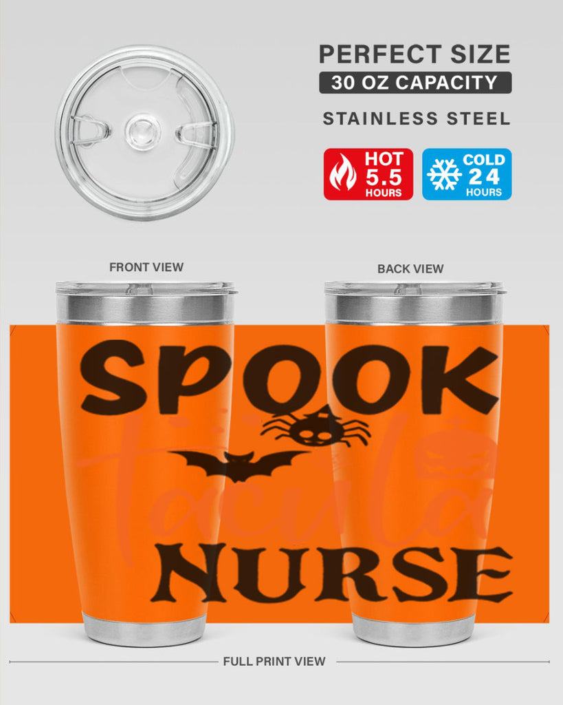 spooktacula principal 107#- halloween- Tumbler