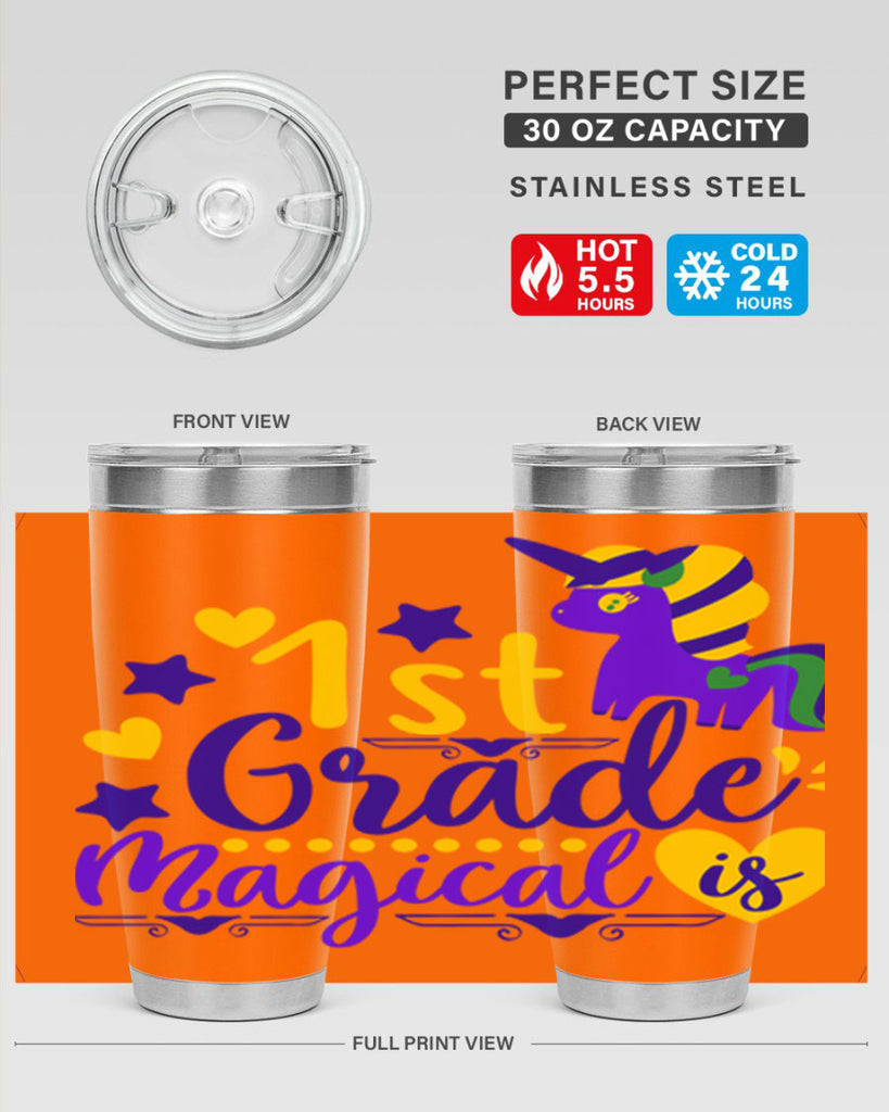 st grade magical 63#- mardi gras- Tumbler