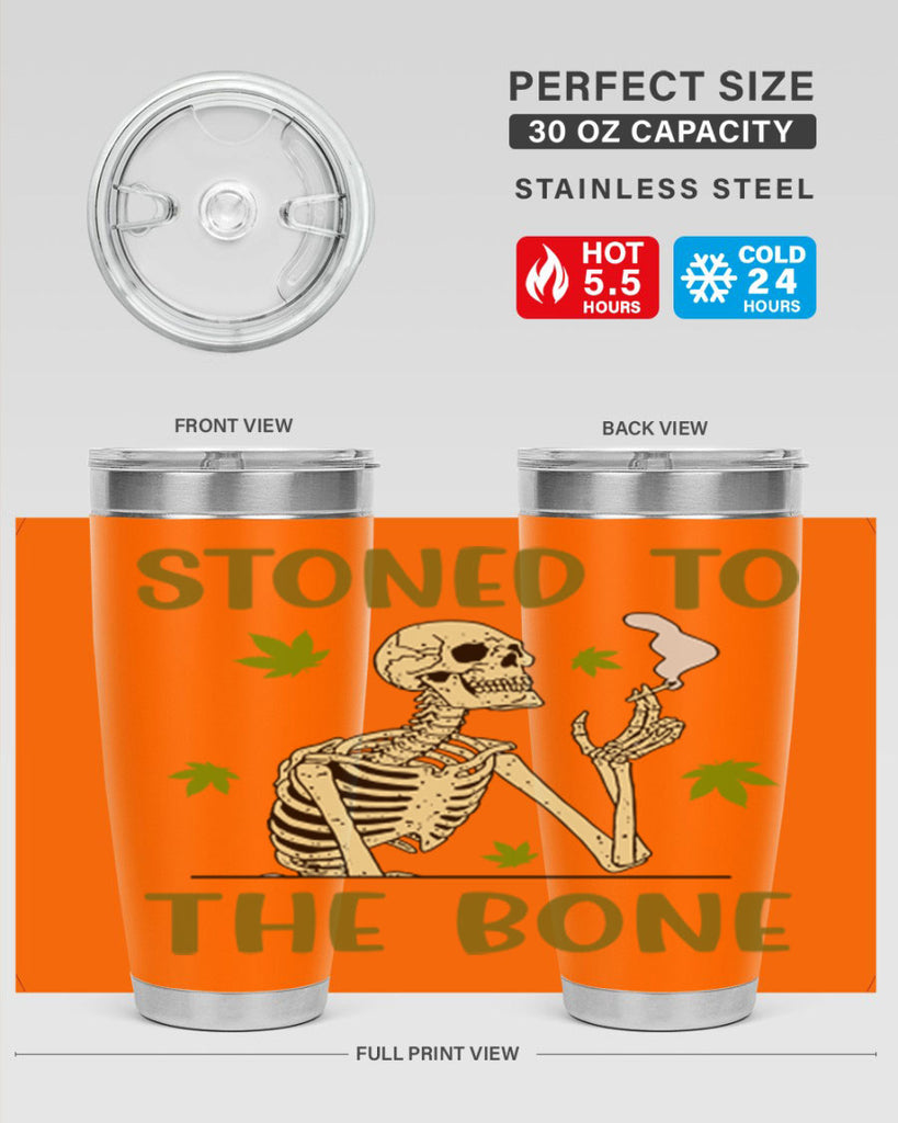 stones to the bone 264#- marijuana- Tumbler