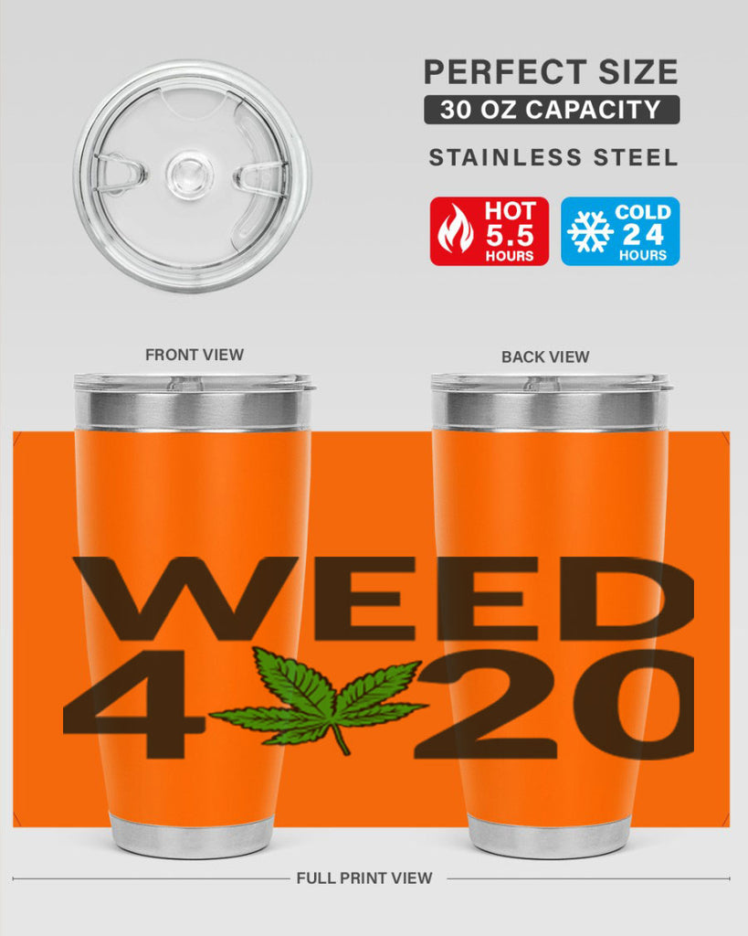weed 420 282#- marijuana- Tumbler