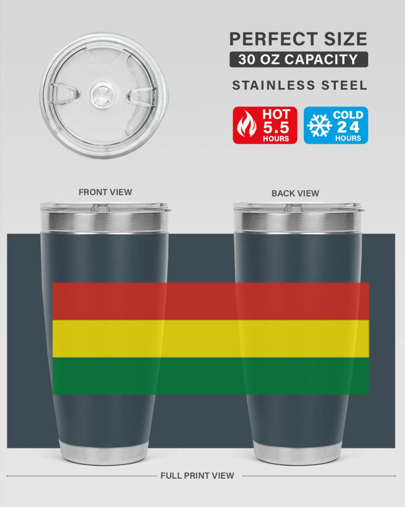 Bolivia 177#- world flags- Tumbler
