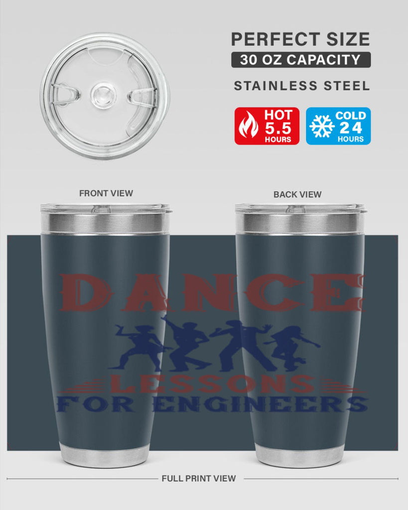 DANCE LESSONS FOR ENGINEERS Style 23#- engineer- tumbler