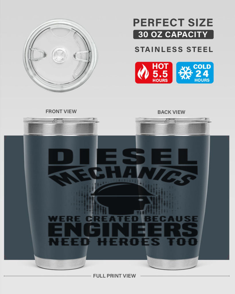 Diesel mechanics Style 19#- engineer- tumbler