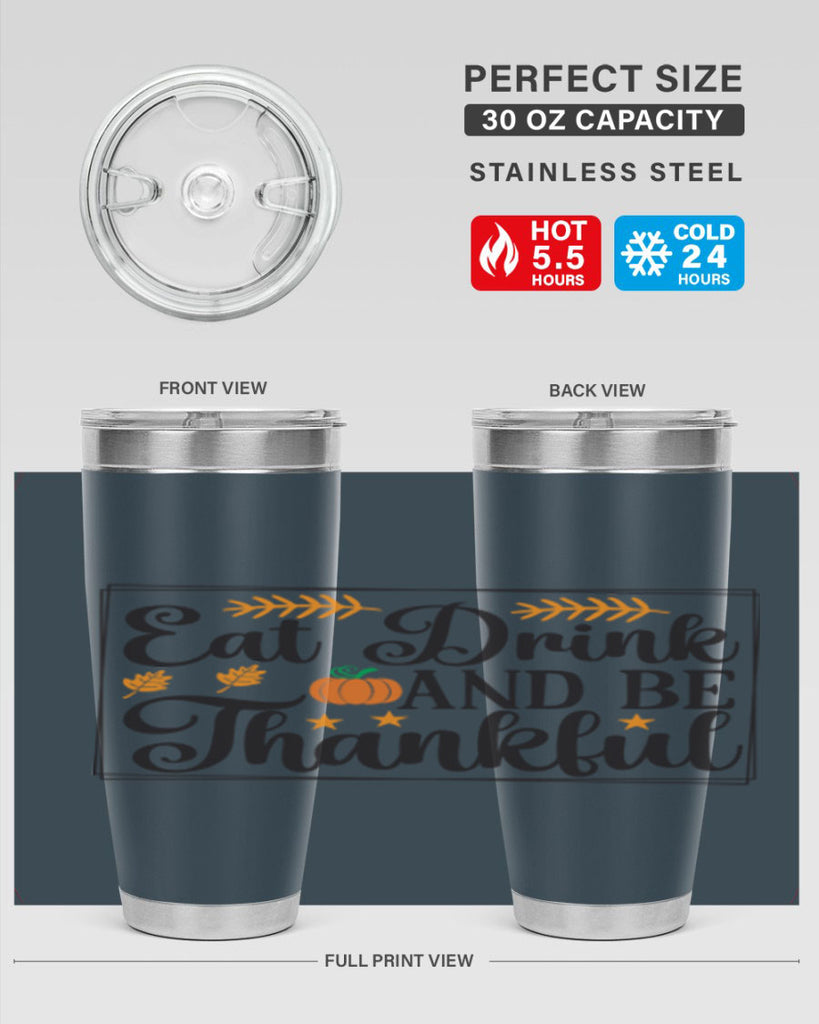 Eatdrinkandbethankful 76#- fall- Tumbler