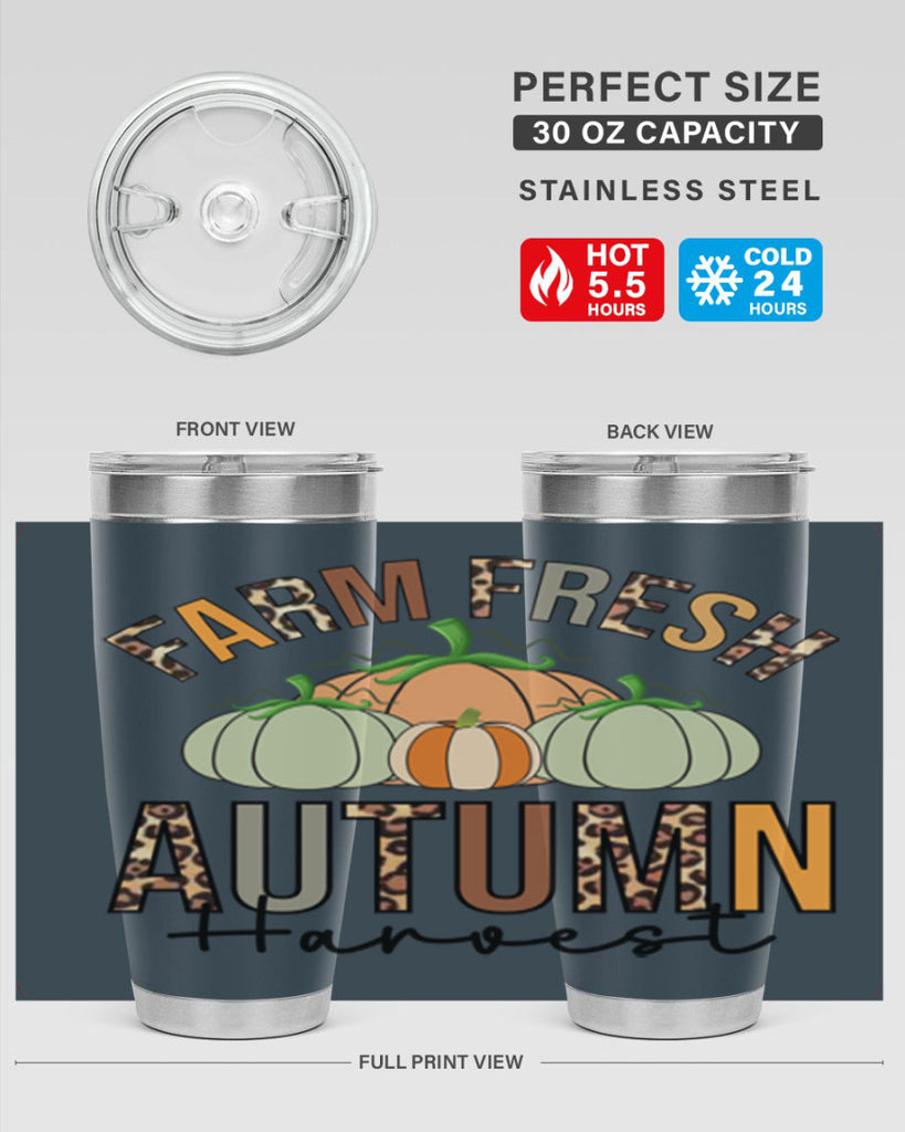 Farm fresh Autumn Harvest 170#- fall- Tumbler