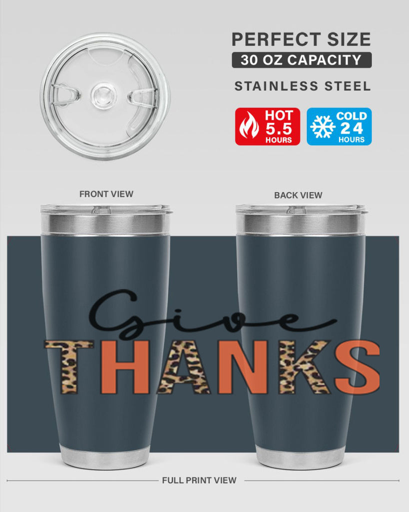 Give thanks 194#- fall- Tumbler