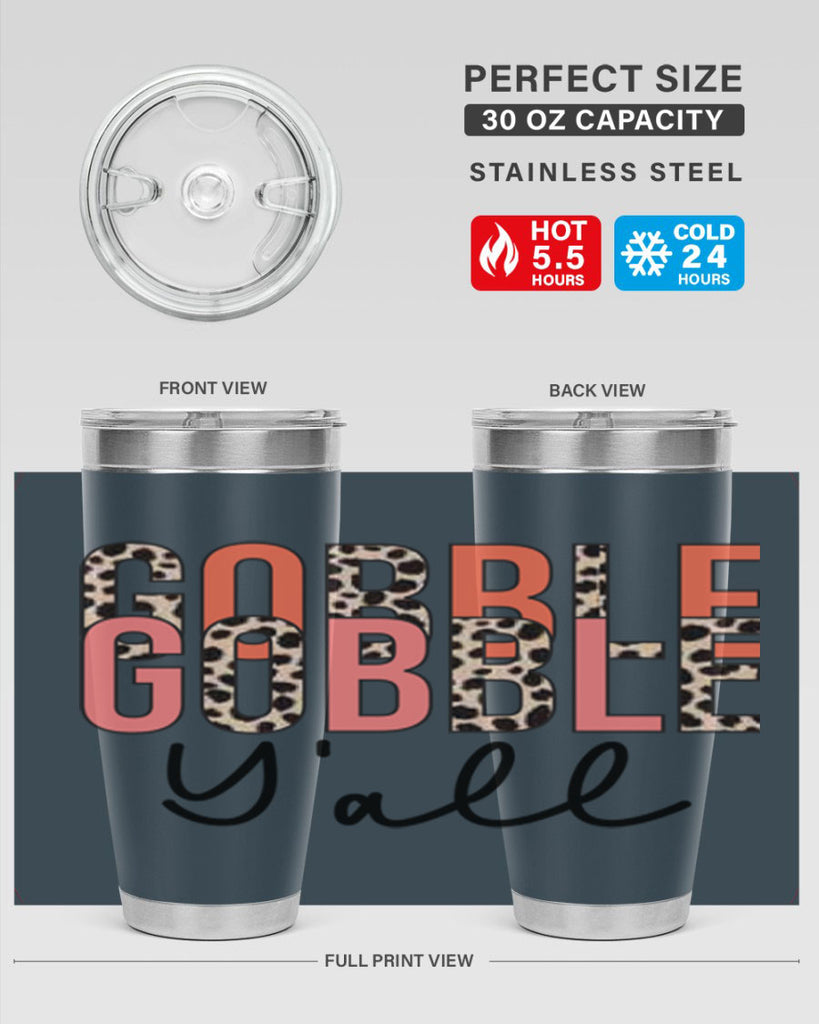 Gobble gobble yall 200#- fall- Tumbler