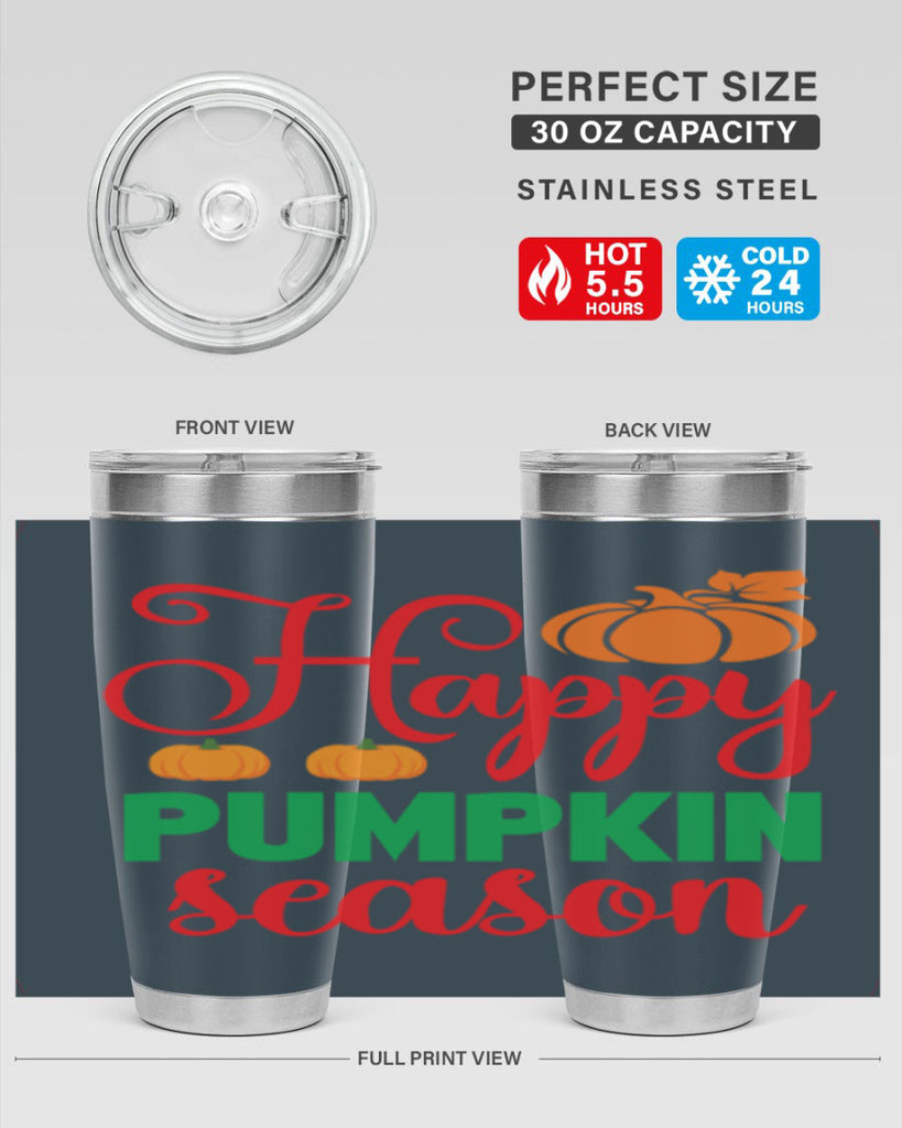 HAPPYPUMPKINSEASON 257#- fall- Tumbler