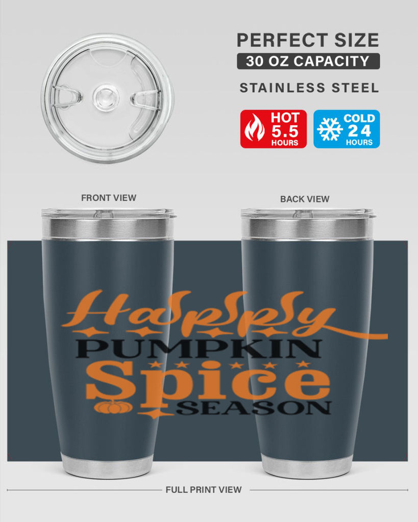 Happy Pumpkin Spice Season 245#- fall- Tumbler