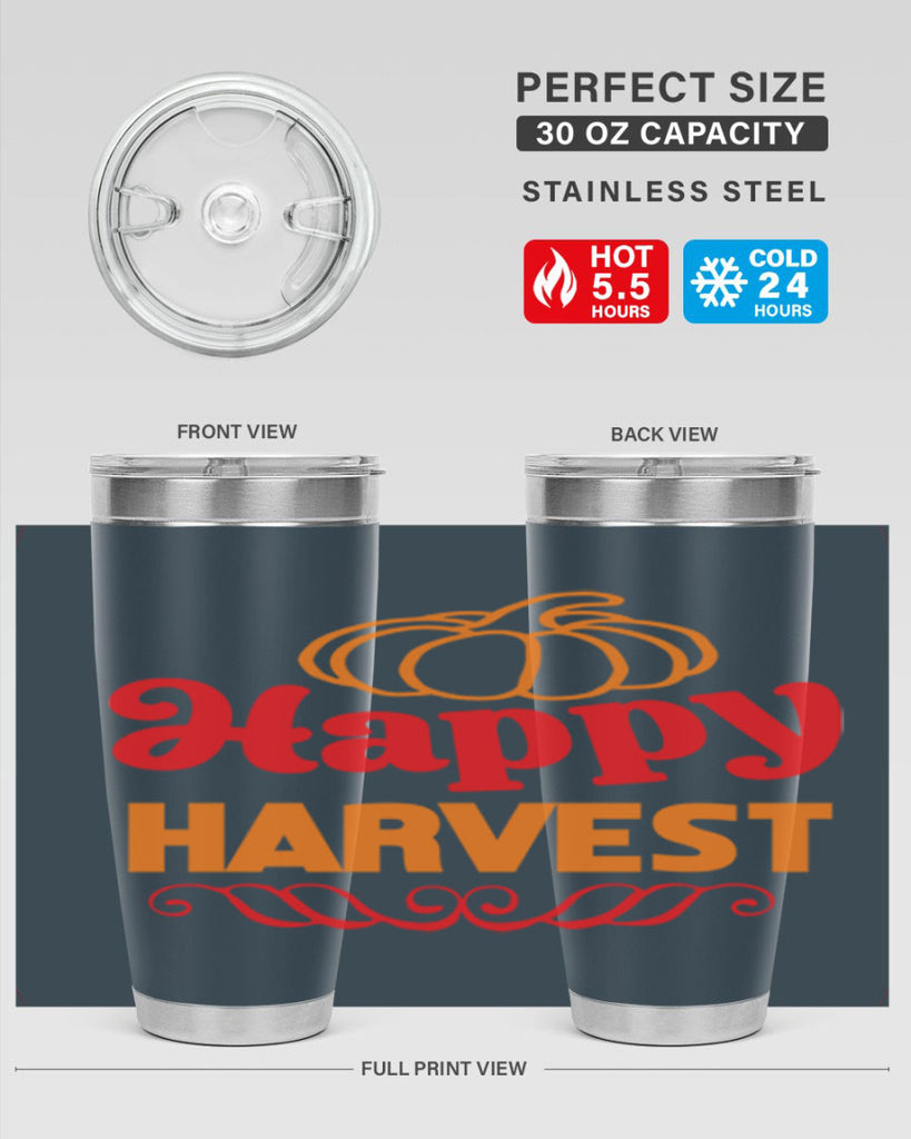 HappyHarvest 256#- fall- Tumbler