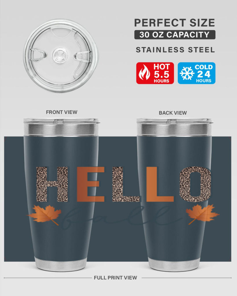 Hello Fall 272#- fall- Tumbler